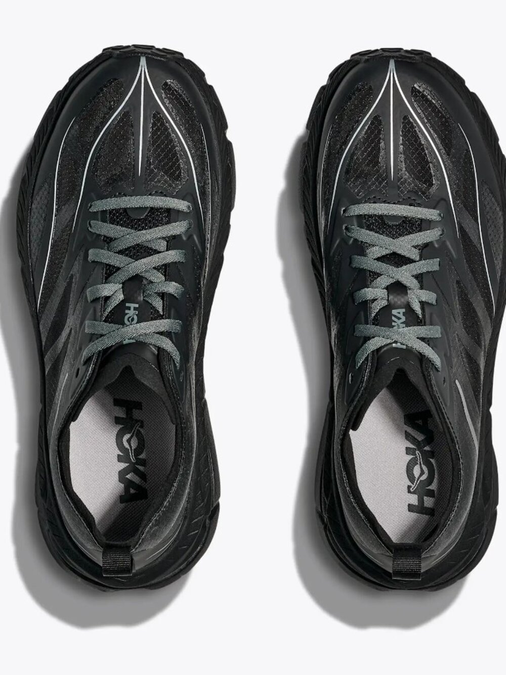 Hoka Mafate Speed 4 Lite Men 7/Women 8 1168450-BCKT Black, Perfect Cond no box